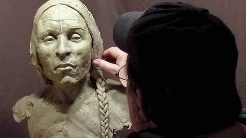 Sculpting with Lemon - Re-Working the Life-Size Bust - Day 3