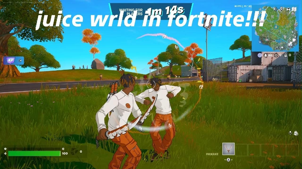 I GOT THE NEW JUICE WRLD SKIN IN FORTNITE!😱 - YouTube