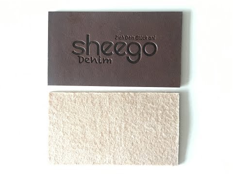 Máquinas estampadoras de logotipos de cuero