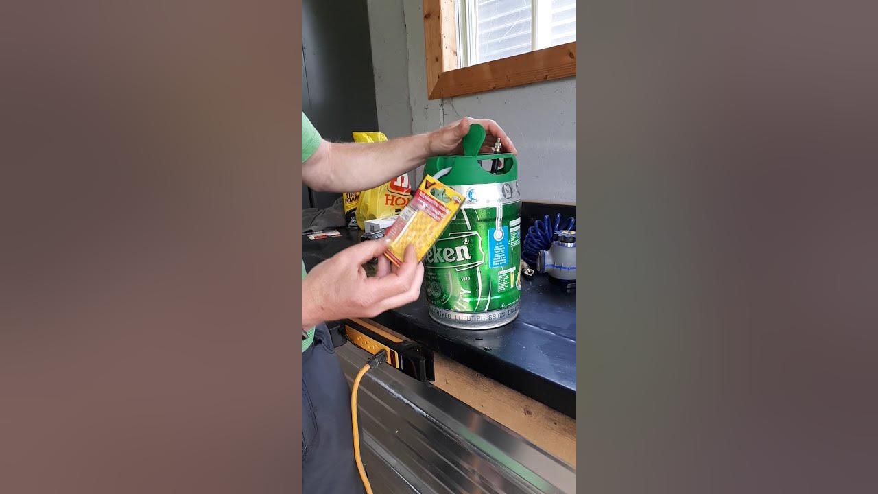 the right way to reused the heineken keg. Réutiliser votre baril de
