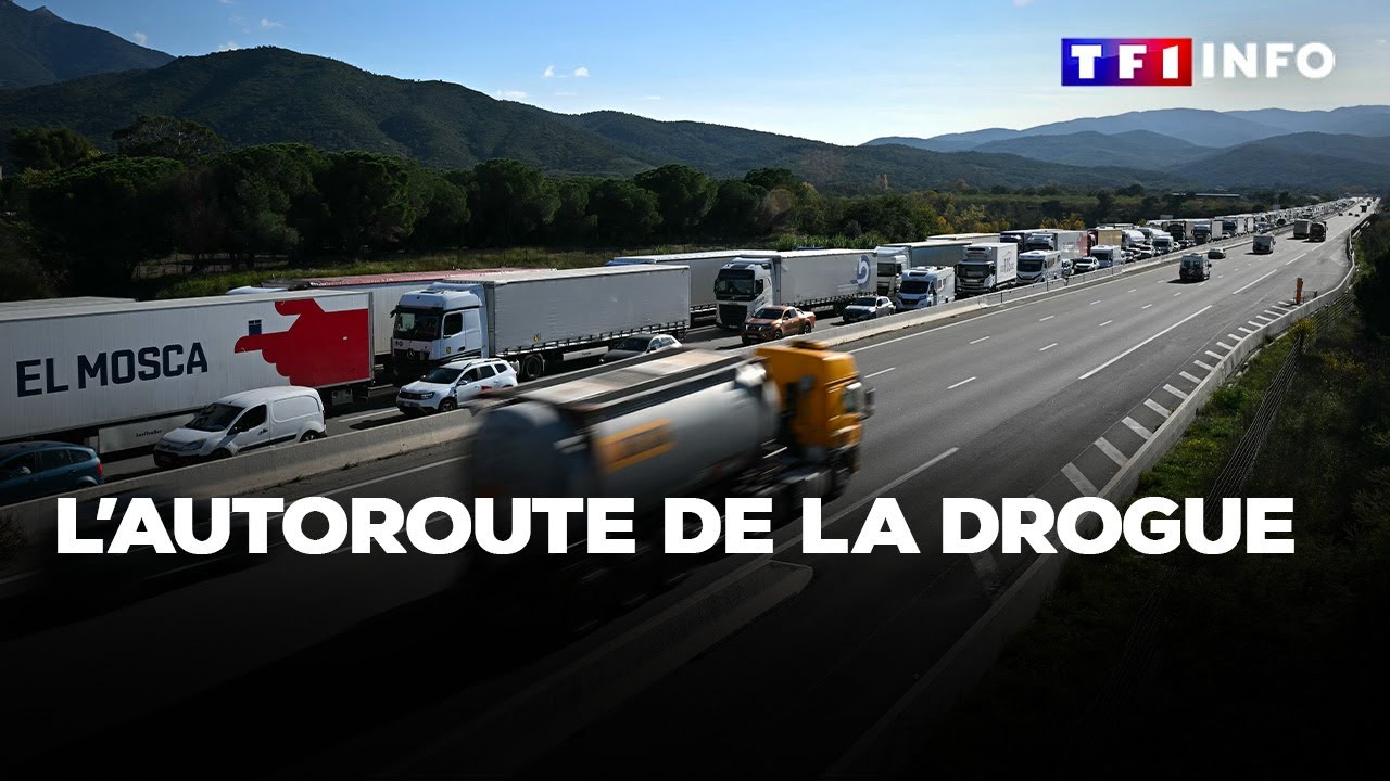 Espagne-France : l'autoroute de la drogue｜TF1 INFO