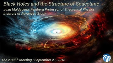 PSW 2396 Black Holes and the Structure of Spacetime | Juan Maldacena