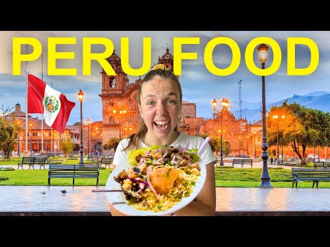 Eating our Way through CUZCO PERU! 🇵🇪