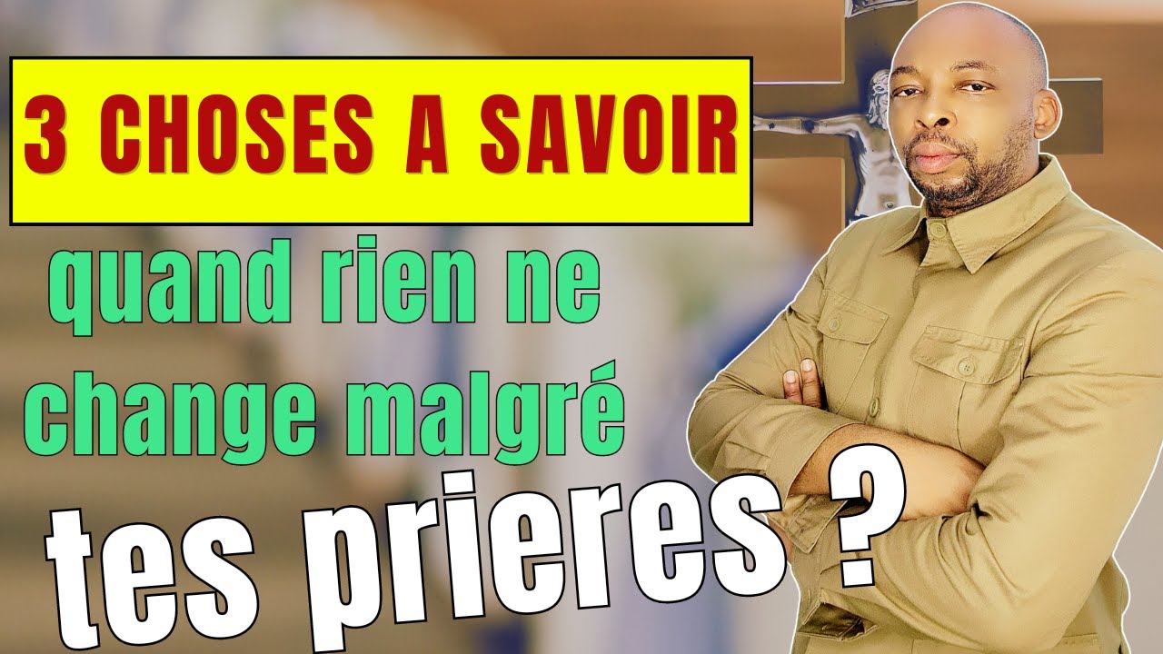 Comment debloquer une situation quand rien ne change malgré tes prières ? - Rabbin Kamael Shem