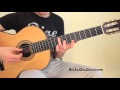 Lagrima Francisco Tarrega Part 2 Classical Guitar Lesson