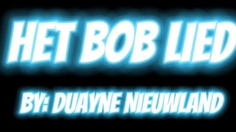 Mijn eerste liedje | Dwight is Bob