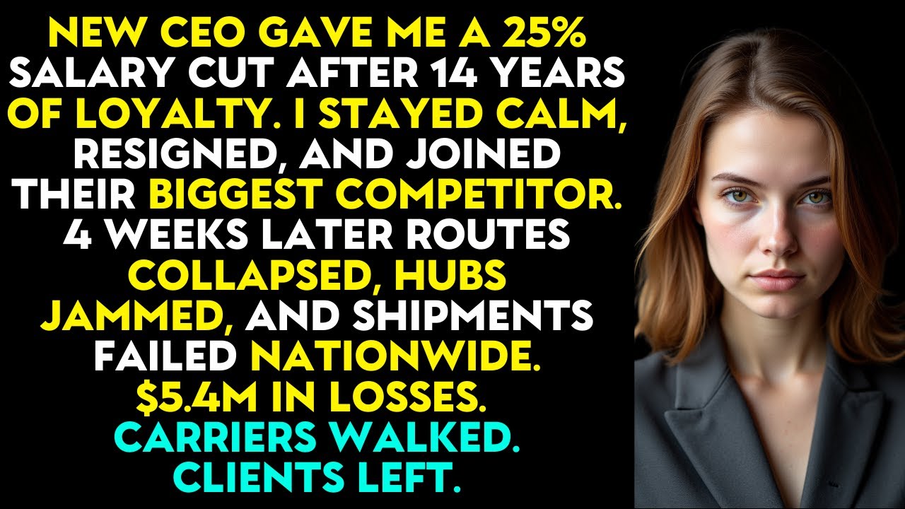 New CEO Gave Me A '25% Salary Cut' After 14 Years. I Walked—They Collapsed