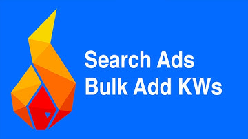 How to add keywords to Apple Search ads in bulk