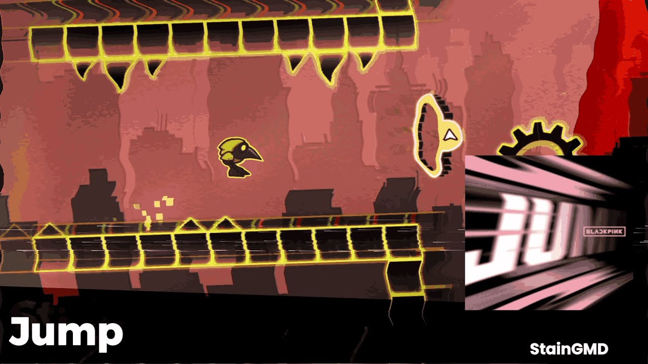 (Blackpink)"Jump" by StainGMD (me) | Geometry Dash Layout - YouTube