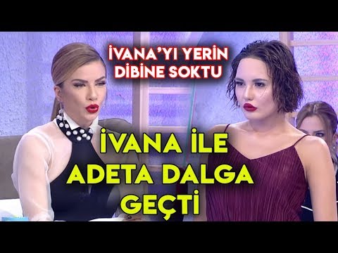 Bahar Candan İvana Sert İle Alaycı Hareketleri OLAY Oldu!