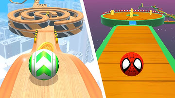 Sky Rolling Ball 3D - All Levels Gameplay Android, iOS #93 ( Level 1000 - 1008 )