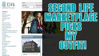 Second Life Marketplace picks my outfit! - #SLChallenge