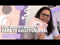 Los indispensables para empezar en el bullet journal