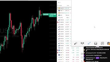 phân tích giá vàng . livestream 13h30 và 19 h20
