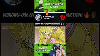 Wukong-0% Effort, 100% Destruction! 🔥 🗿 #shorts #anime #viral