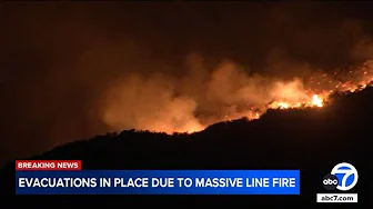 Inland Empire brush fire grows to more than 20,000 acres, threatens thousands of homes thumbnail
