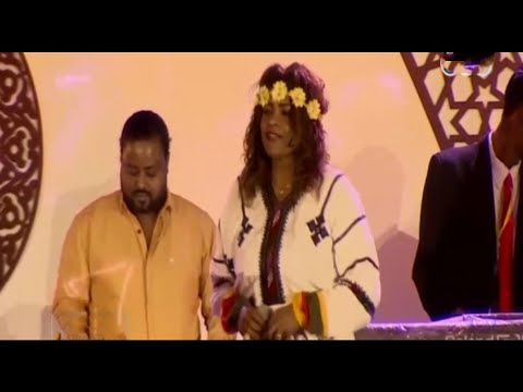 تكريم الكابلي الفنانة الأثيوبية هامل ماليت أباتي