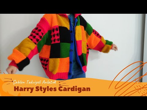 Harry Styles Cardigan | Şablon | Kolay Anlatım
