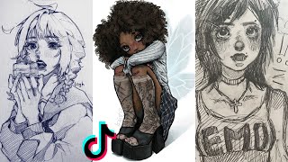 30 Minutes Of ALT Drawing ART -  TikToks Compilation #14