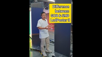 Difference between GOB & SMD LedPoster II #led #smd #gob #leddisplay #ledscreen #poster #ledpanel