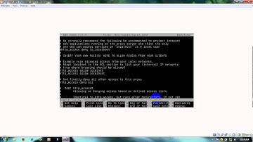 Squid Blocking Webserver