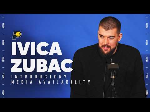 Ivica Zubac on New Teammates, What He Brings to Pacers | Introductory Press Conference