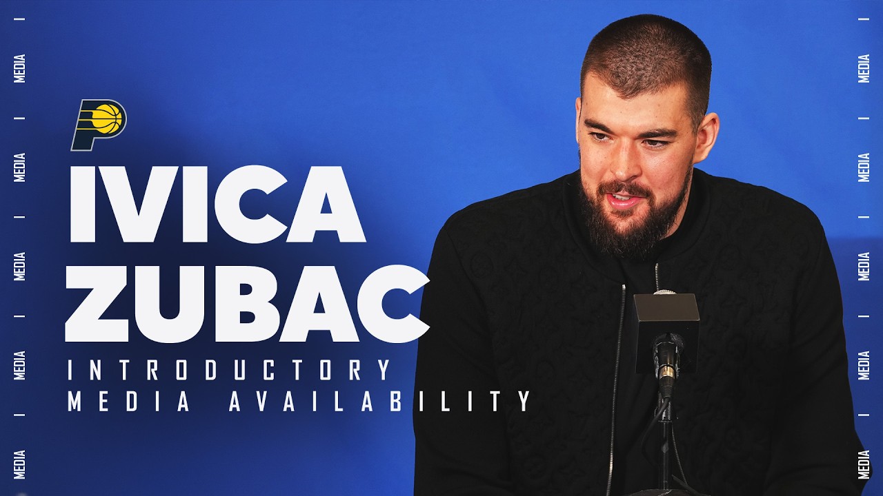 Ivica Zubac on New Teammates, What He Brings to Pacers | Introductory Press Conference