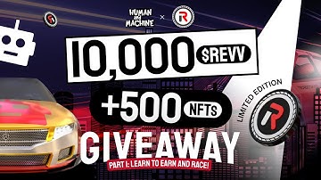 REVV Racing Exclusive NFT Giveaway + 10,000 $REVV