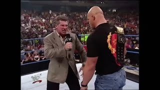 Vince McMahon Wants The Old Stone Cold Steve Austin Back WWE Smackdown 7-12-2001 screenshot 3