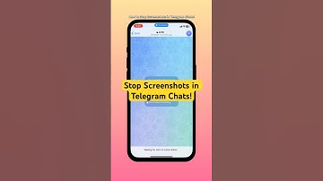 Make Telegram Chats 100% Privat! #shorts #telegram