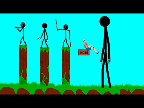 Видео: НАШЕЛ БОССА СТИКМАНОВ ► Happy Wheels #319 Хэппи Вилс