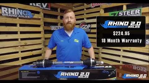 SuperATV Axle Product Line - Heavy-Duty Rhino 2.0
