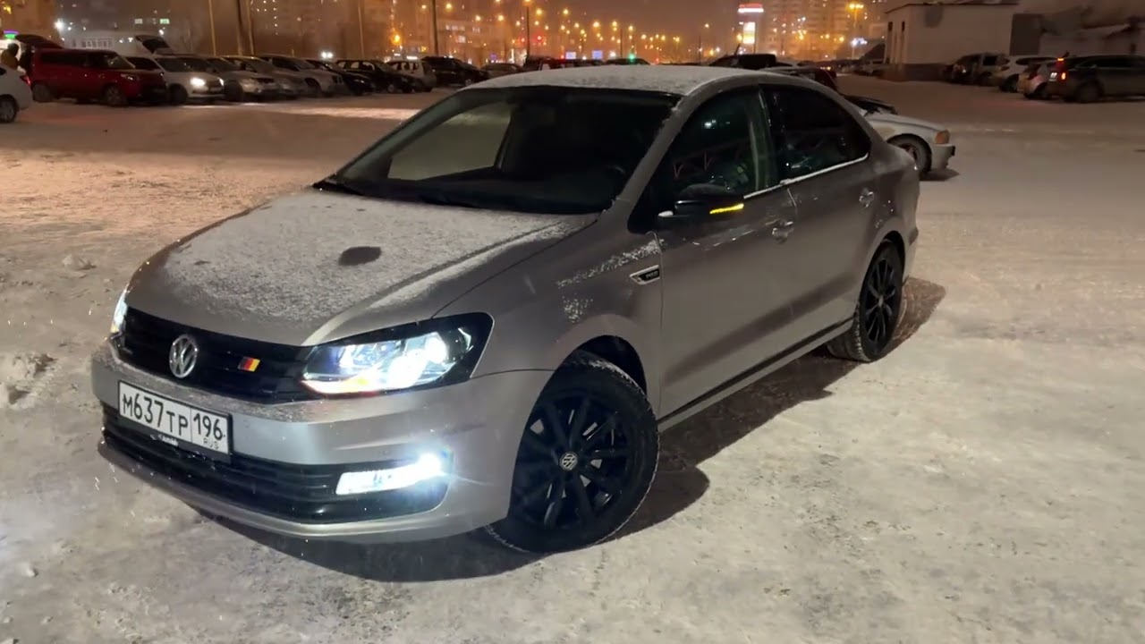 Мой Volkswagen Polo 2019 footbal edition с доработками без колхоза