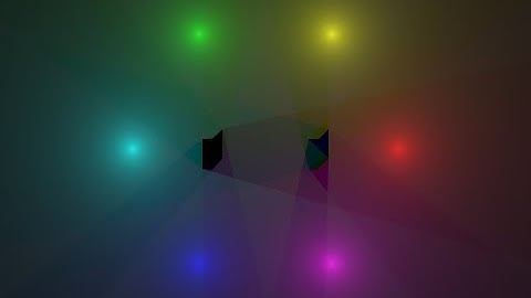 2D Lighting Simulation in OpenGL 4.3, GLFW and C