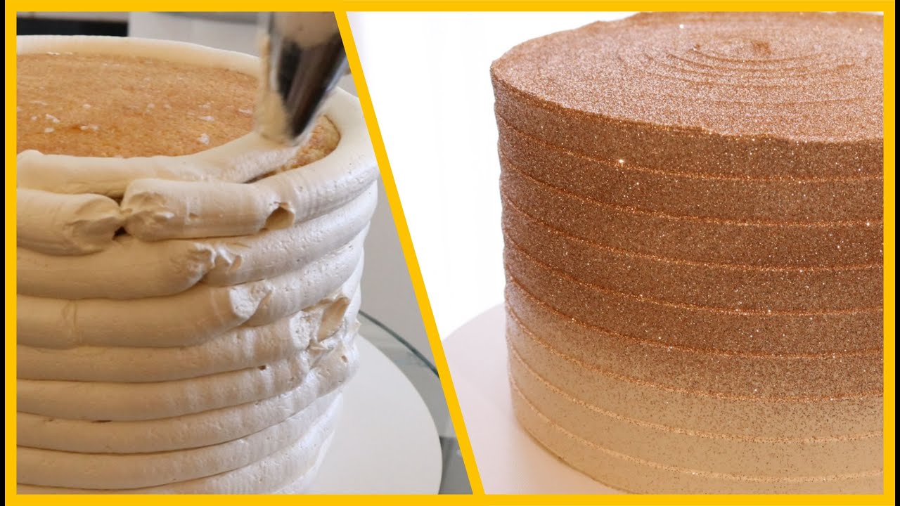 DECORAÇÃO DE BOLO | FÁCIL E DELICADA | RECHEIO NINHO/GELEIA DE MORANGO | GLOW CAKE