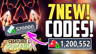 ⚠️NEW⚡CODES!⚠️ CREATURES OF SONARIA CODES IN OCTOBER 2025 - ROBLOX! CREATURES OF SONARIA CODES