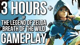 3 Hours of The Legend of Zelda Breath of the Wild Gameplay