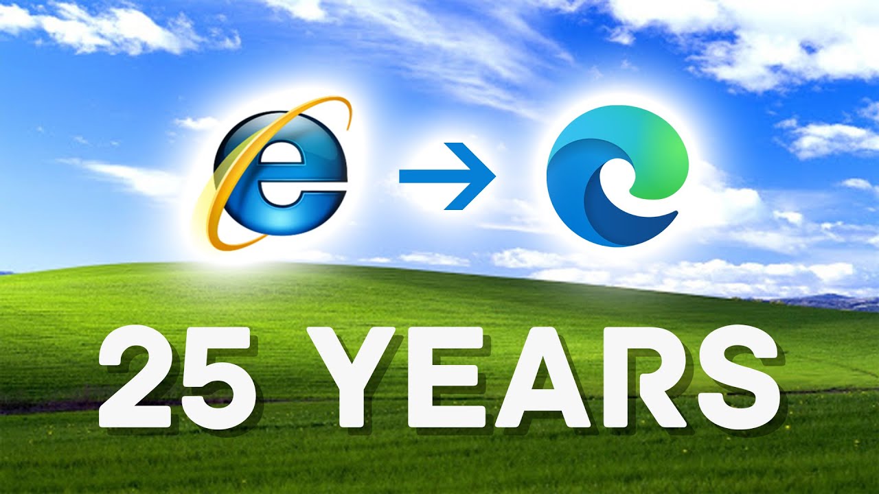 Update Evolution Of The Internet Explorer Logo