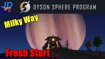 STARTING OVER IN THE MILKY WAY 🌌 EP1🪐 Dyson Sphere Program Lets Play/Walkthrough/Guide