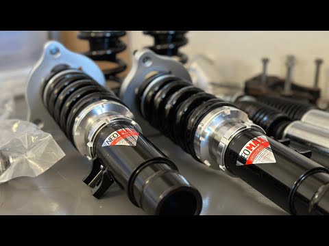 Silvers coilovers unboxing 2022 Honda Civic #honda #suspension