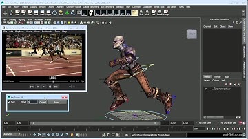 Creating A Run Cycle In Maya (ART) -Part 1