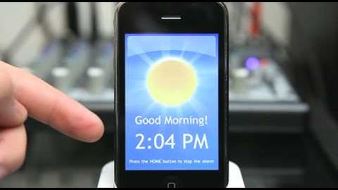 Sleep Cycle Alarm Clock iPhone App Demo