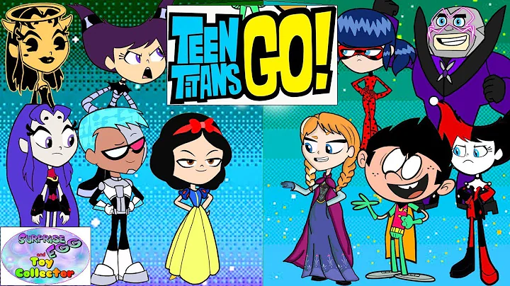 Teen Titans Go! vs. The Loud House Miraculous Ladybug and friends! Cartoon Character Swap - SETC