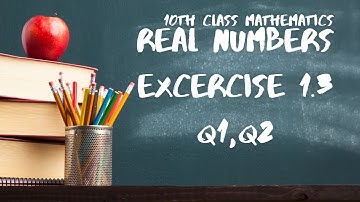 Chapter 1 Real Numbers Exercise 1.3 (Q1,Q2) TS and AP||SSC|| TRUE TUTORIALS