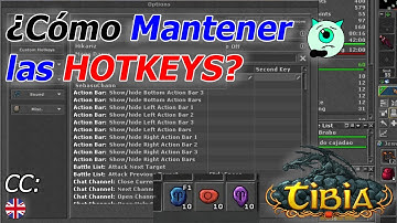 TIBIA [GUIA] ¿Cómo Cambiar las configuraciones(HOTKEYS) al cambiar de personaje automáticamente?