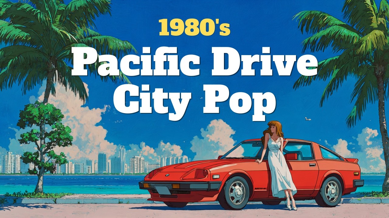 Japanese City Pop | Pacific Drive Chill Mix 🌊 | 夏を感じる夏の