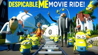 DESPICABLE ME!  Backlot Movie Roller Coaster (POV)