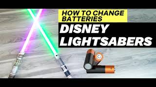 HOW TO CHANGE BATTERIES IN DISNEY LIGHTSABER / STAR WARS LIGHT SABER by Gearmo Auto 522 views 1 month ago 3 minutes, 44 seconds