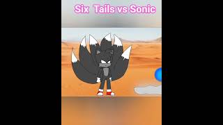 SixTails vs Sonic animation short 3 #sixtails #darktails #sonic