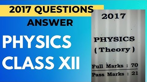2017 চনৰ 1 mark questions answer//RCI ASSAM// Physics in Assamese Medium #ahsec #physics #2023